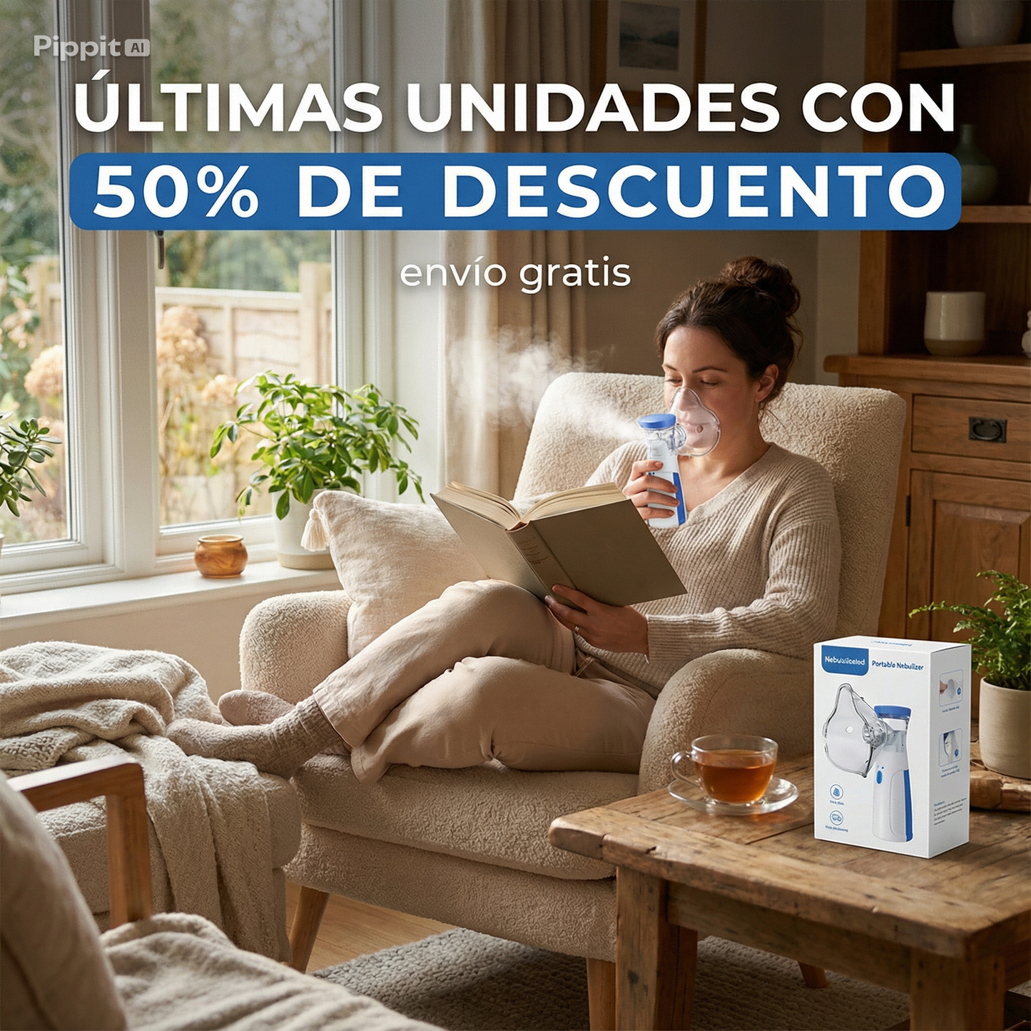 AirEase™ - Nebulizador Portátil